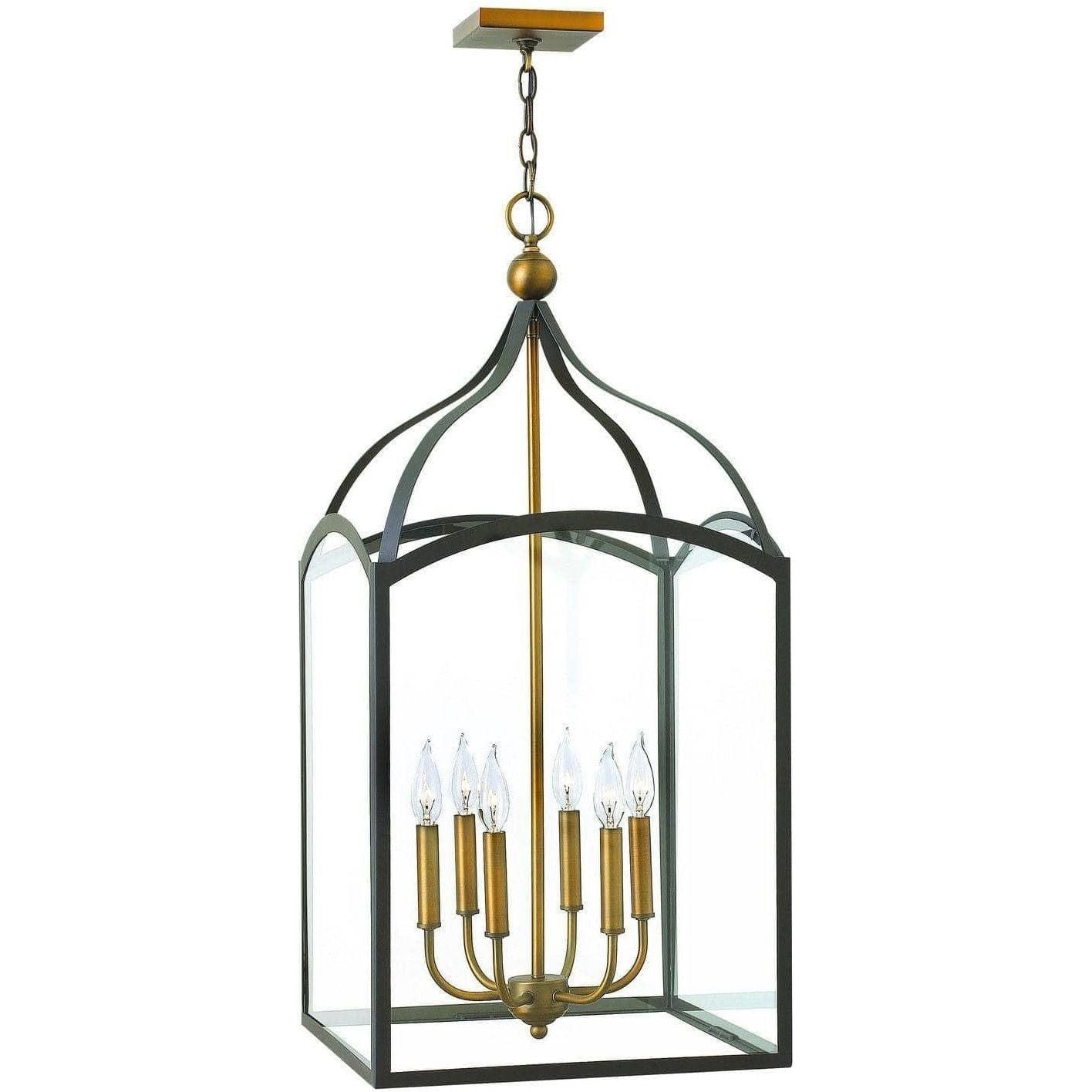 Hinkley Lighting - Clarendon 16-Inch Foyer Pendant - 3414BZ | Montreal Lighting & Hardware