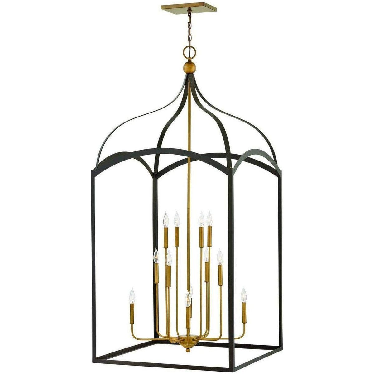 Hinkley Lighting - Clarendon 30-Inch Foyer Pendant - 3419BZ | Montreal Lighting & Hardware