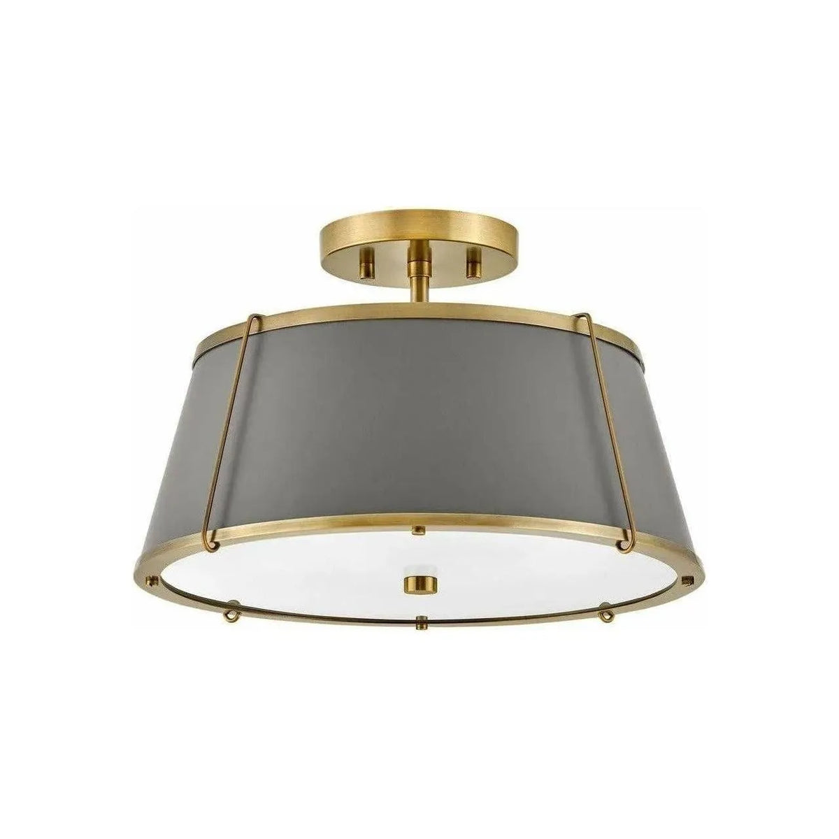 Hinkley Lighting - Clarke Semi-Flush Mount - 4893LDB | Montreal Lighting & Hardware