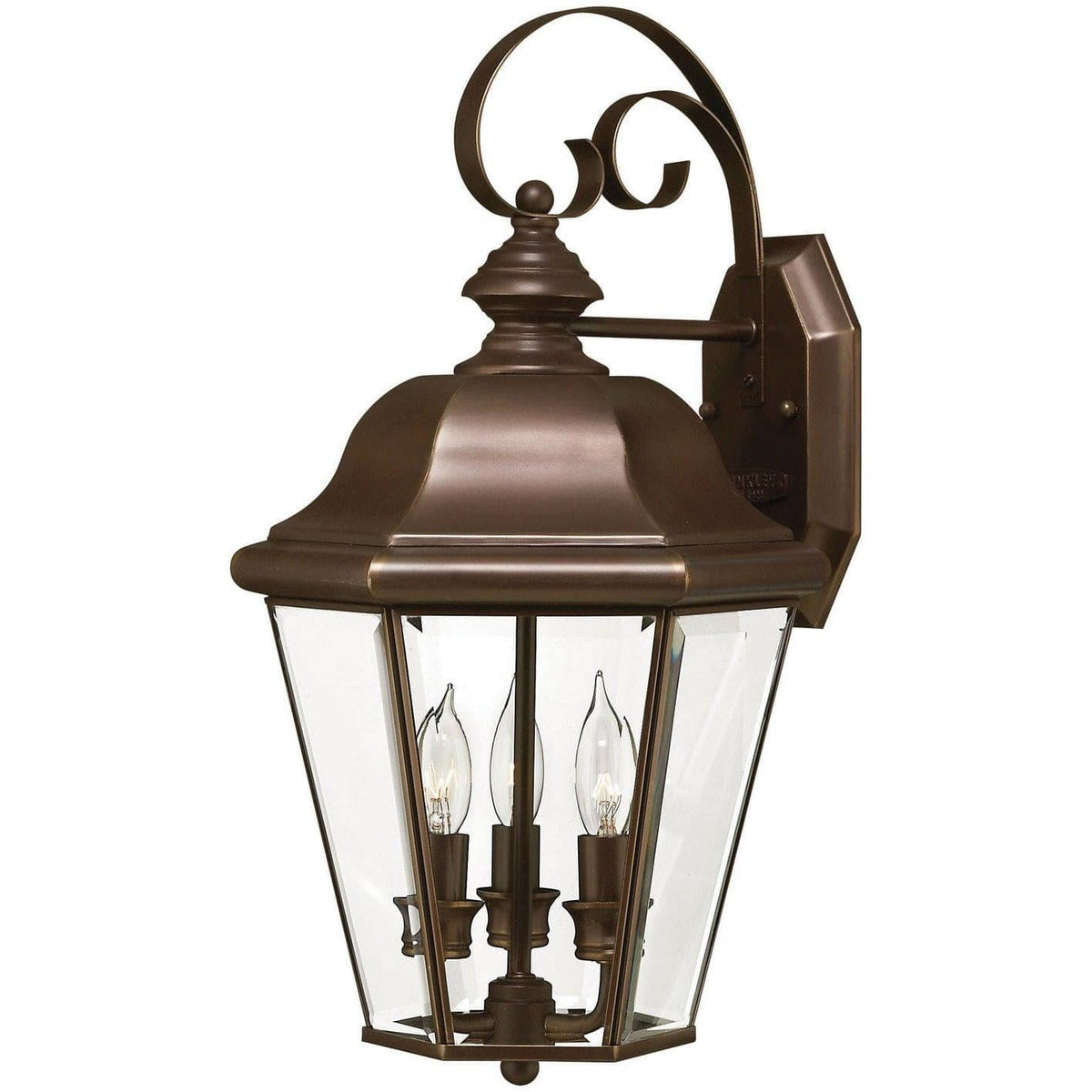 Hinkley Lighting - Clifton Park 19-Inch Outdoor Wall Mount - 2424CB | Montreal Lighting & Hardware