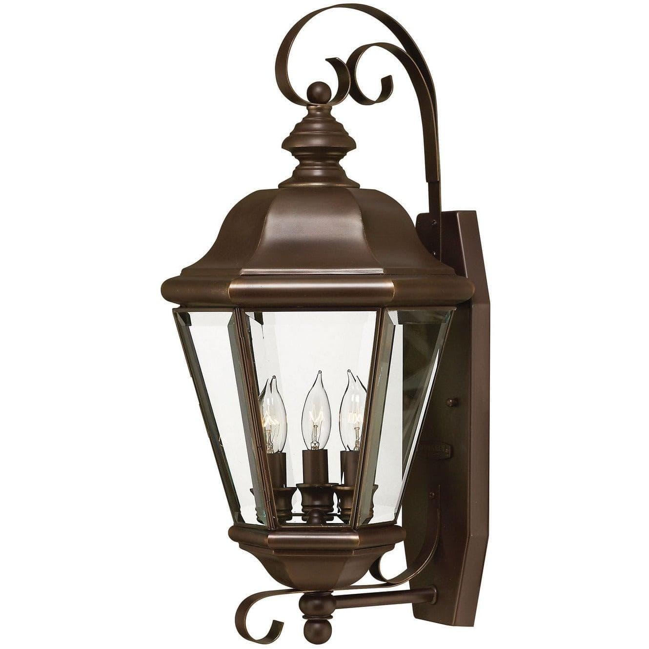 Hinkley Lighting - Clifton Park 22-Inch Outdoor Wall Mount - 2426CB | Montreal Lighting & Hardware