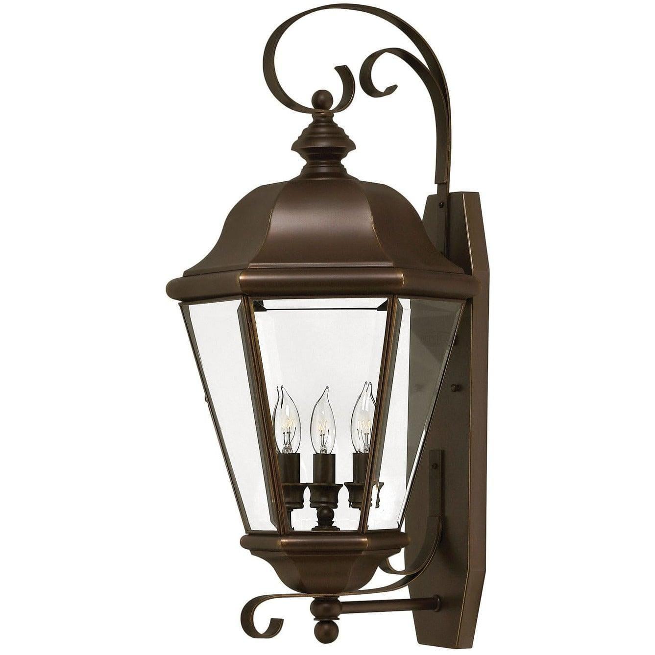 Hinkley Lighting - Clifton Park 26-Inch Outdoor Wall Mount - 2428CB | Montreal Lighting & Hardware