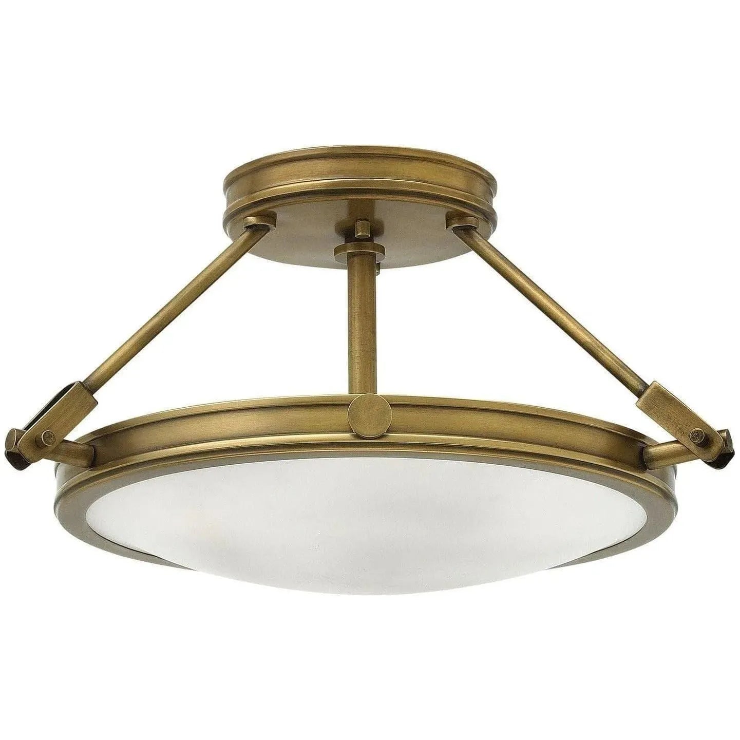 Hinkley Lighting - Collier 16-Inch Semi-Flush Mount - 3381HB | Montreal Lighting & Hardware
