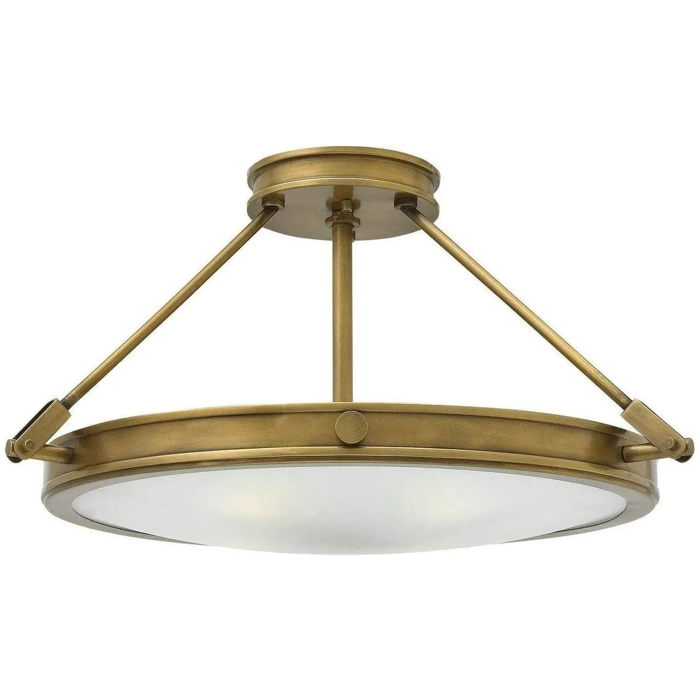 Hinkley Lighting - Collier 22-Inch Semi-Flush Mount - 3382HB | Montreal Lighting & Hardware