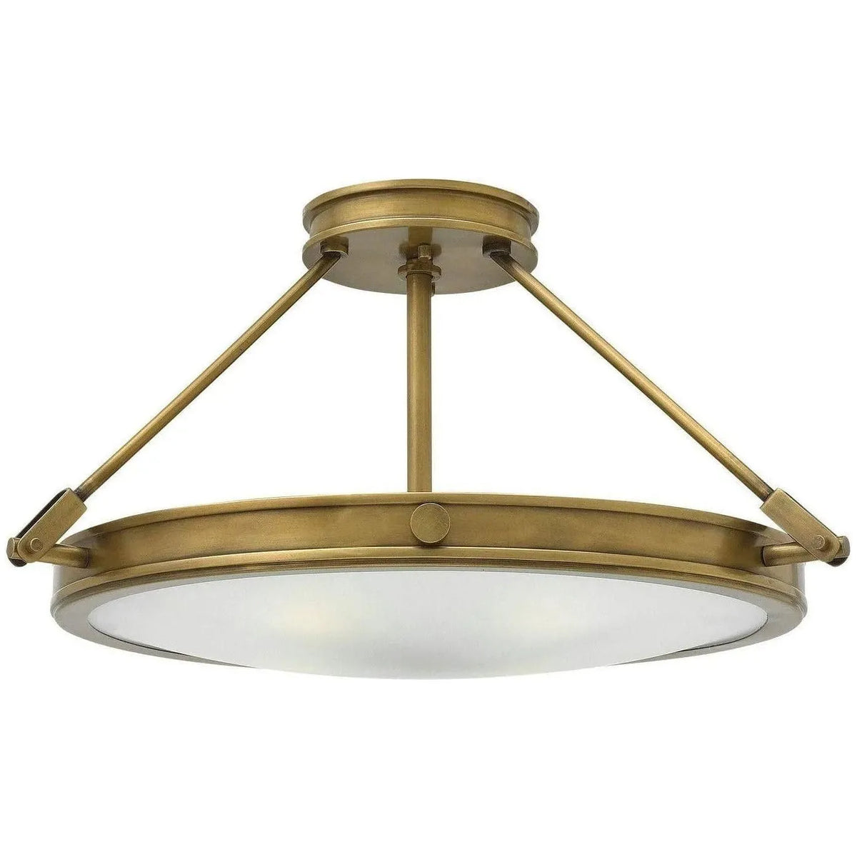 Hinkley Lighting - Collier 22-Inch Semi-Flush Mount - 3382HB | Montreal Lighting & Hardware