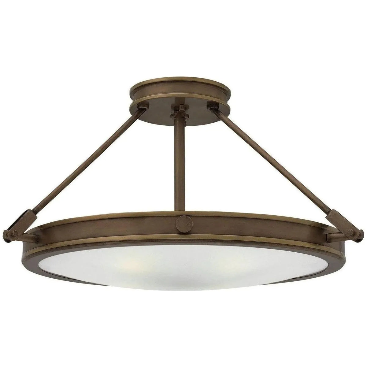 Hinkley Lighting - Collier 22-Inch Semi-Flush Mount - 3382LZ | Montreal Lighting & Hardware