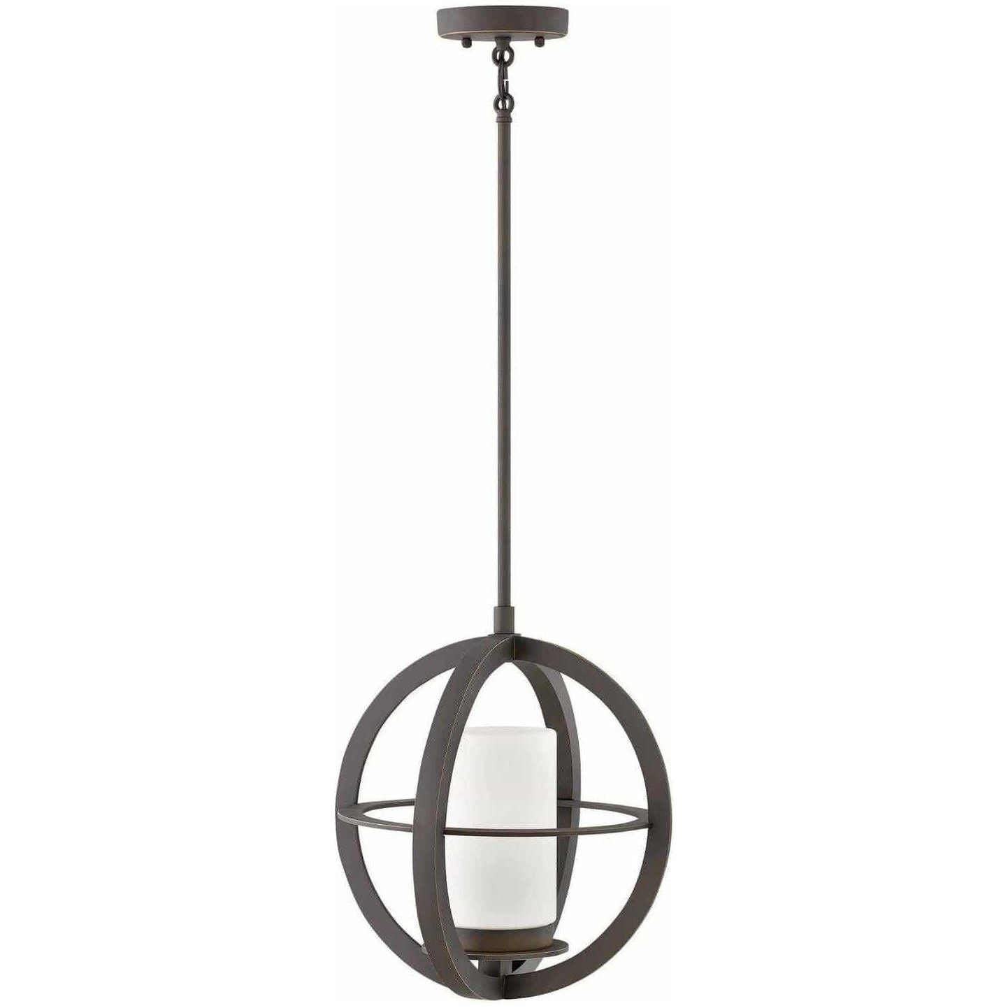 Hinkley Lighting - Compass 14-Inch Outdoor Hanging Lantern - 1012OZ | Montreal Lighting & Hardware