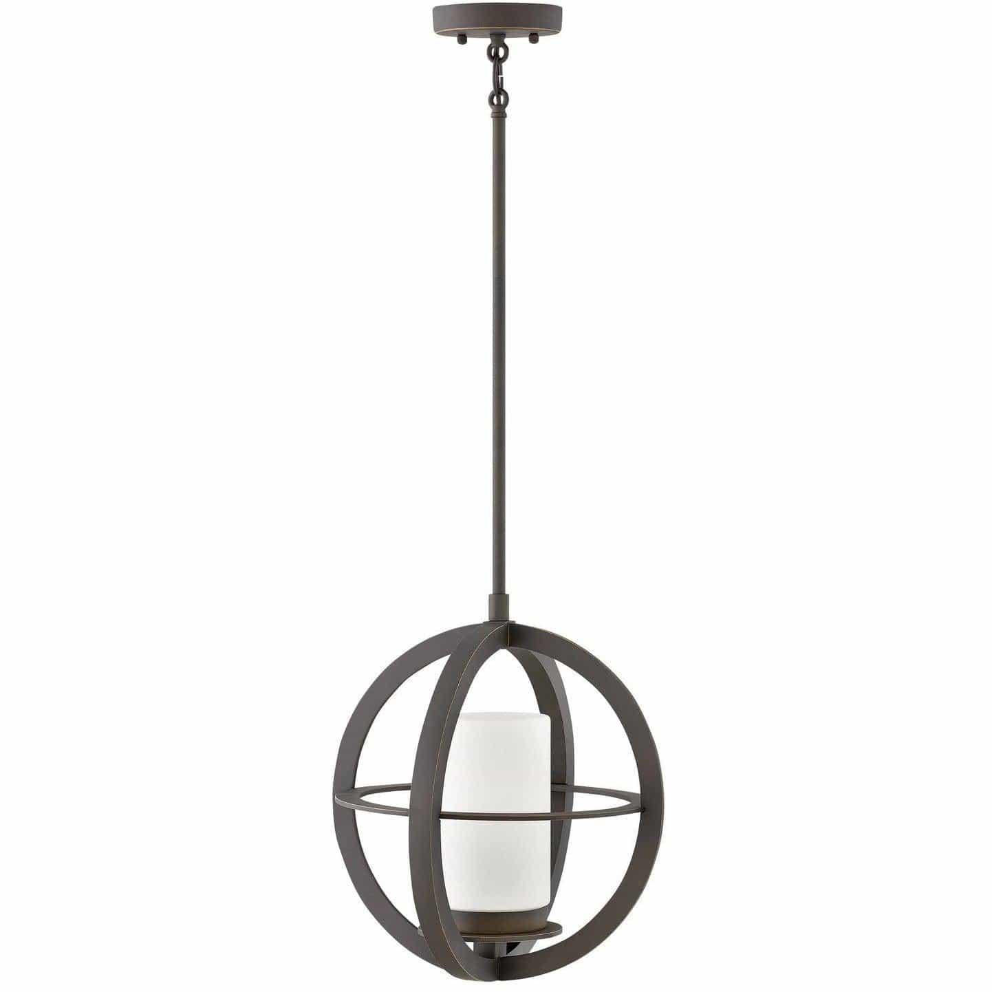 Hinkley Lighting - Compass 14-Inch Outdoor Hanging Lantern - 1012OZ | Montreal Lighting & Hardware