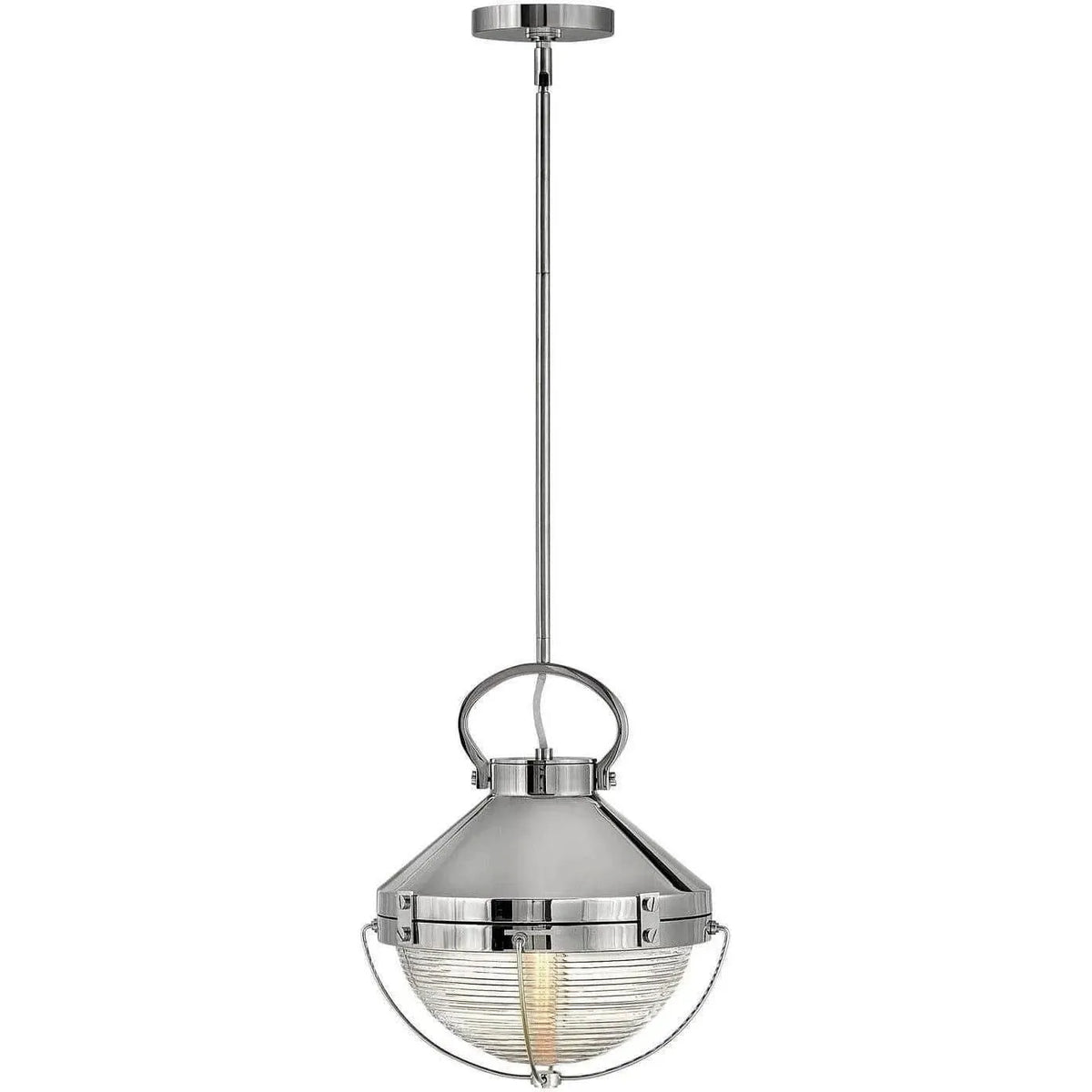 Hinkley Lighting - Crew 12-Inch Pendant - 4847PN | Montreal Lighting & Hardware
