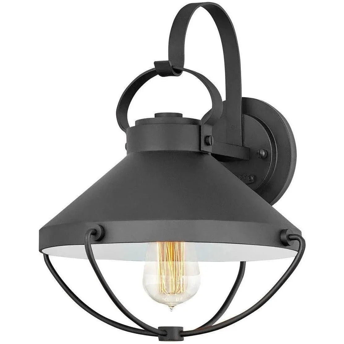 Hinkley Lighting - Crew 15-Inch Outdoor Wall Mount - 2694BK | Montreal Lighting & Hardware