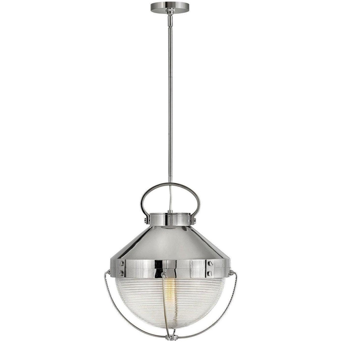 Hinkley Lighting - Crew 16-Inch Pendant - 4844PN | Montreal Lighting & Hardware