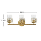 Hinkley Lighting - Della Vanity - 50260BK | Montreal Lighting & Hardware