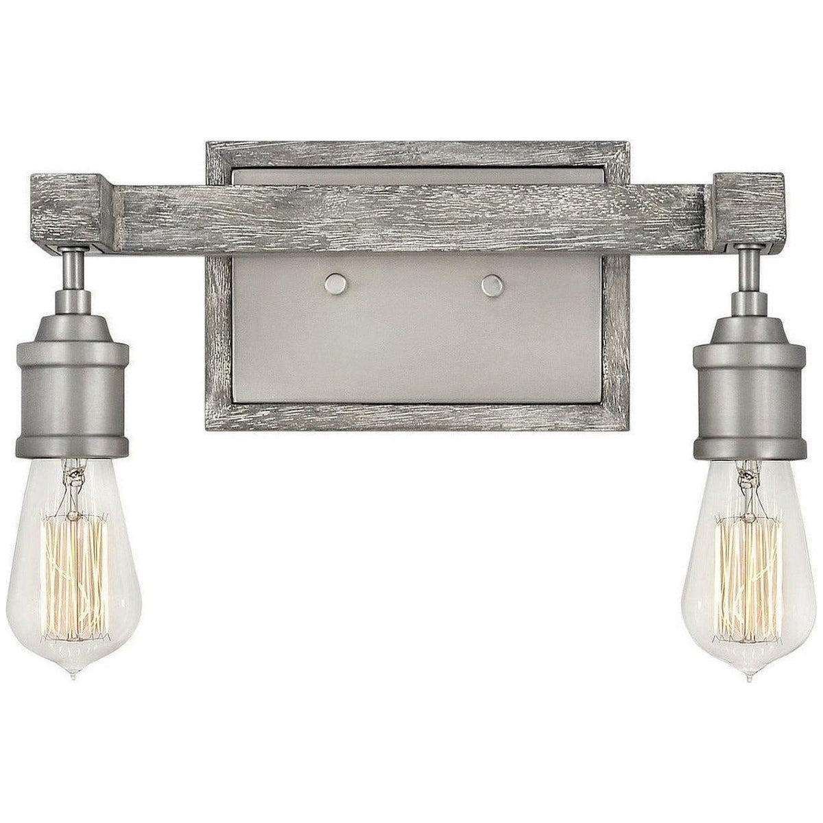 Hinkley Lighting - Denton 14-Inch Two Light Bath - 5762PW | Montreal Lighting & Hardware