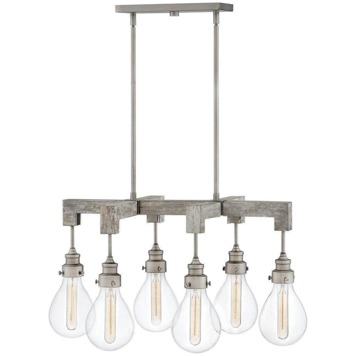 Hinkley Lighting - Denton 29-Inch Linear Suspension - 3268PW | Montreal Lighting & Hardware