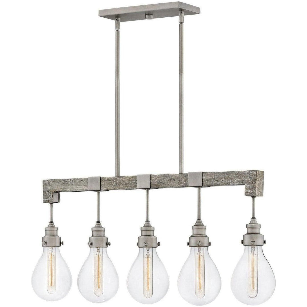 Hinkley Lighting - Denton 36-Inch Linear Suspension - 3266PW | Montreal Lighting & Hardware