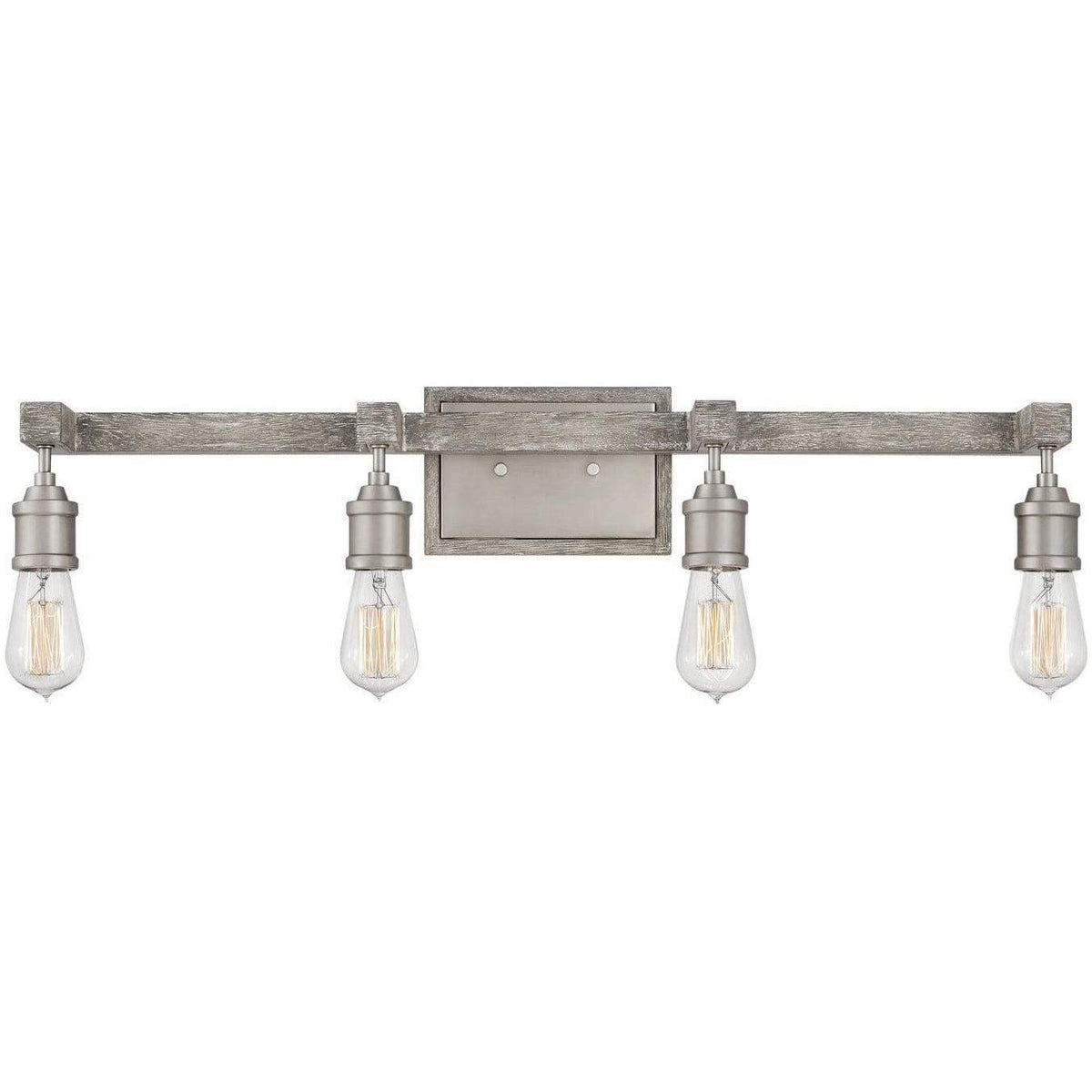 Hinkley Lighting - Denton 4-Inch Four Light Bath - 5764PW | Montreal Lighting & Hardware