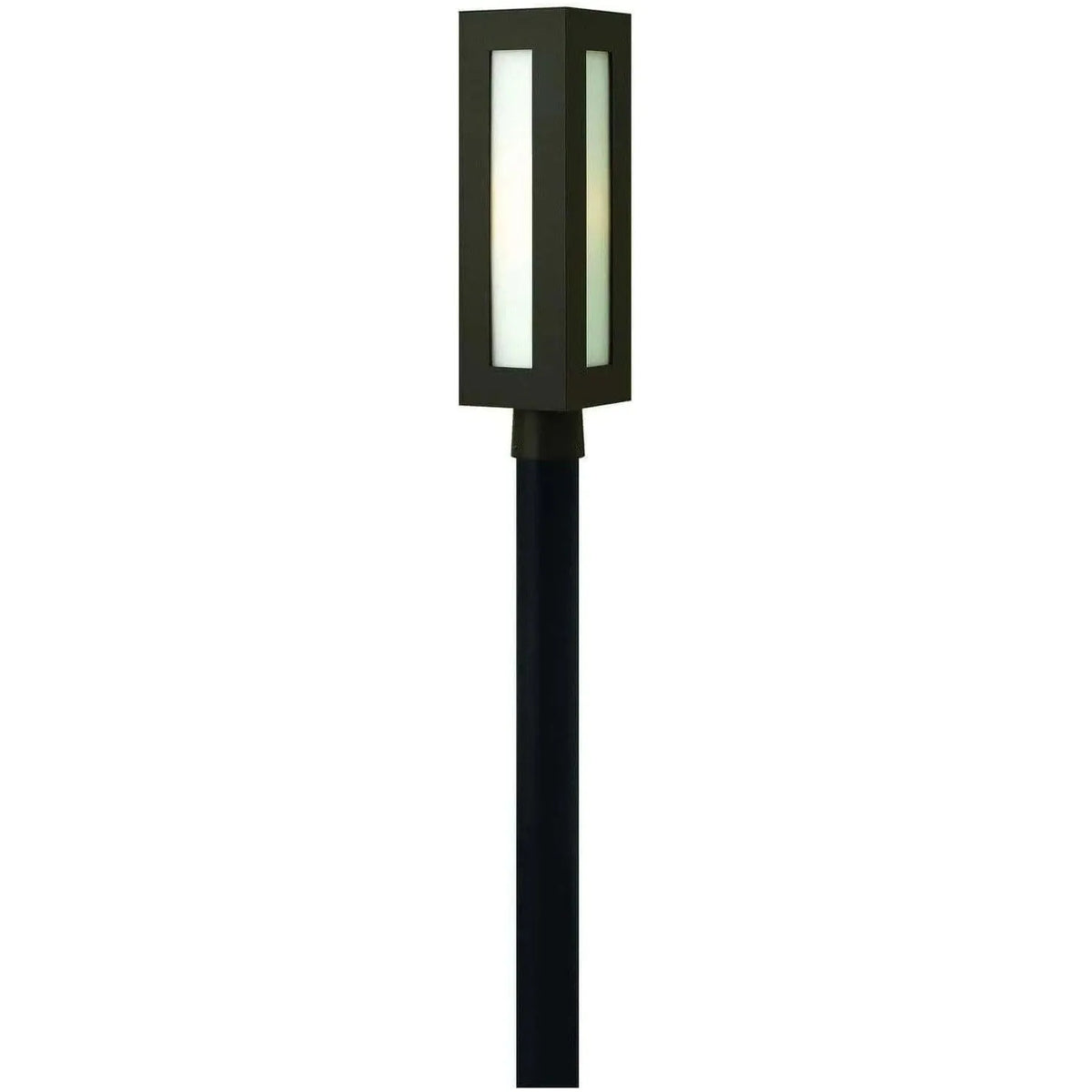 Hinkley Lighting - Dorian 21-Inch Outdoor Post Mount - 2191BZ-LED | Montreal Lighting & Hardware