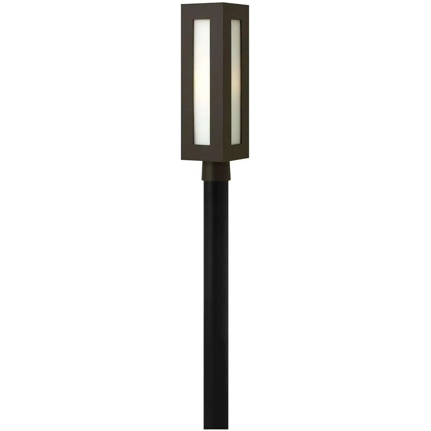 Hinkley Lighting - Dorian 21-Inch Outdoor Post Mount - 2191BZ | Montreal Lighting & Hardware