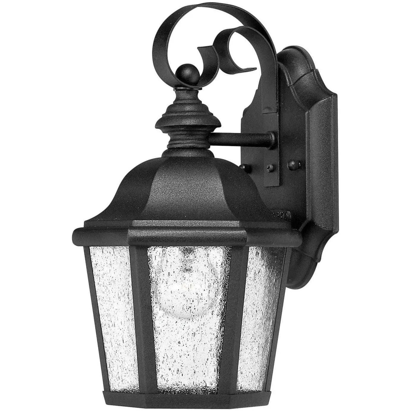 Hinkley Lighting - Edgewater 12-Inch Outdoor Wall Mount - 1674BK | Montreal Lighting & Hardware