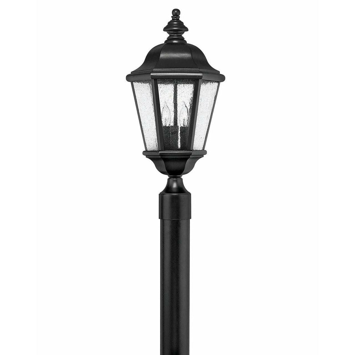 Hinkley Lighting - Edgewater 12V LED Post Top or Pier Mount Lantern - 1671BK-LV | Montreal Lighting & Hardware