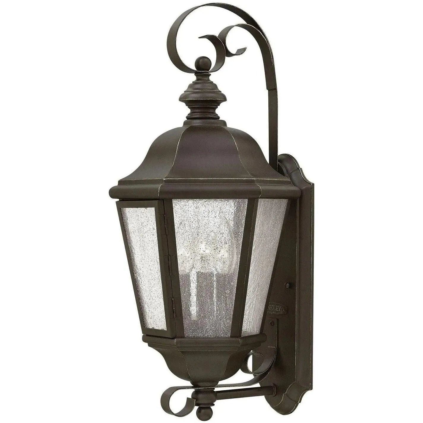 Hinkley Lighting - Edgewater 21-Inch Outdoor Wall Mount - 1670BK | Montreal Lighting & Hardware