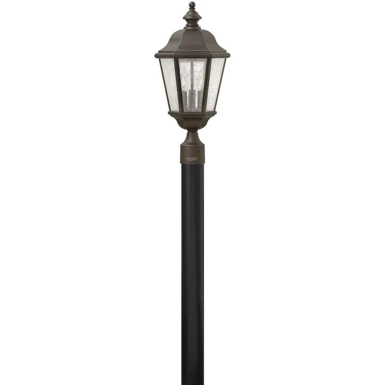 Hinkley Lighting - Edgewater 22-Inch Outdoor Post Mount - 1671BK | Montreal Lighting & Hardware