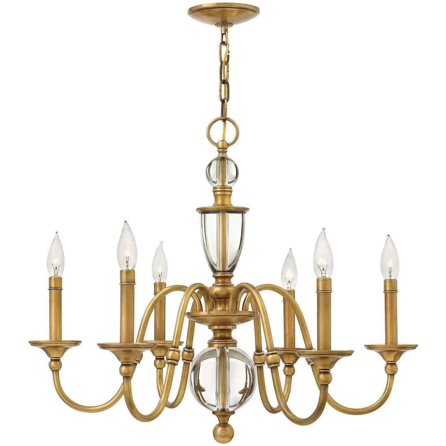 Hinkley Lighting - Eleanor 27-Inch Chandelier - 4956HB | Montreal Lighting & Hardware