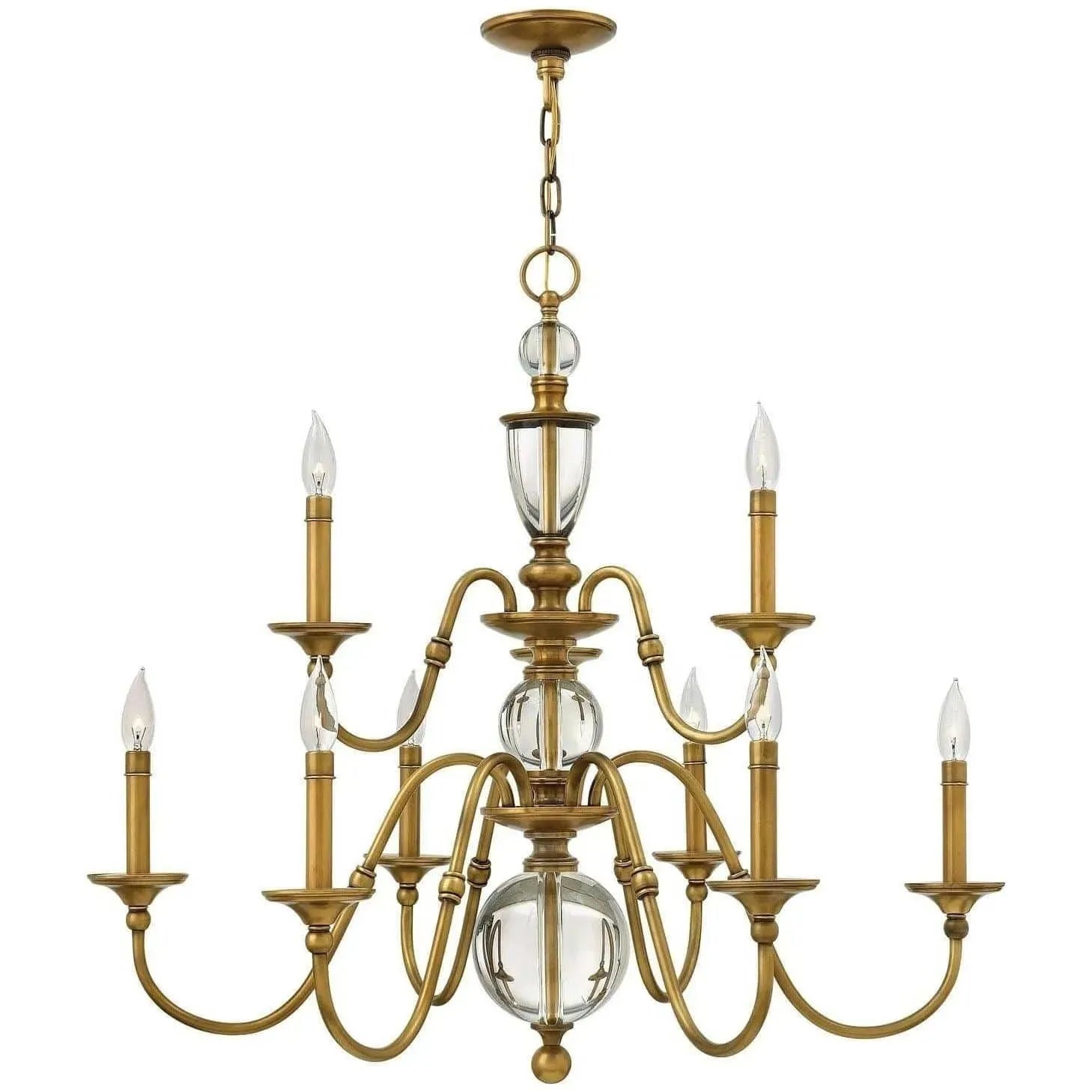 Hinkley Lighting - Eleanor 35-Inch Chandelier - 4958HB | Montreal Lighting & Hardware