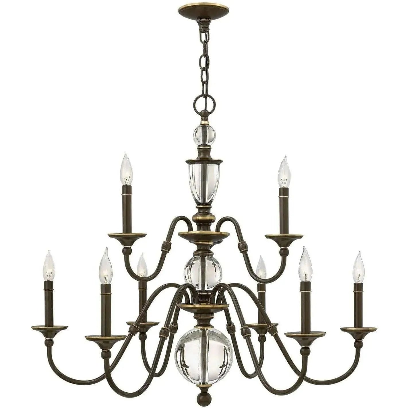 Hinkley Lighting - Eleanor 35-Inch Chandelier - 4958HB | Montreal Lighting & Hardware