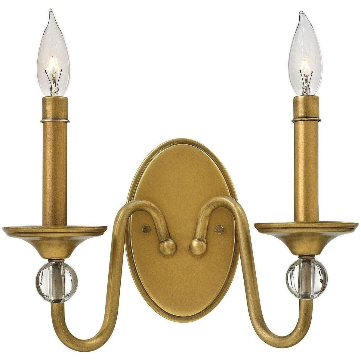 Hinkley Lighting - Eleanor 9-Inch Wall Sconce - 4952HB | Montreal Lighting & Hardware