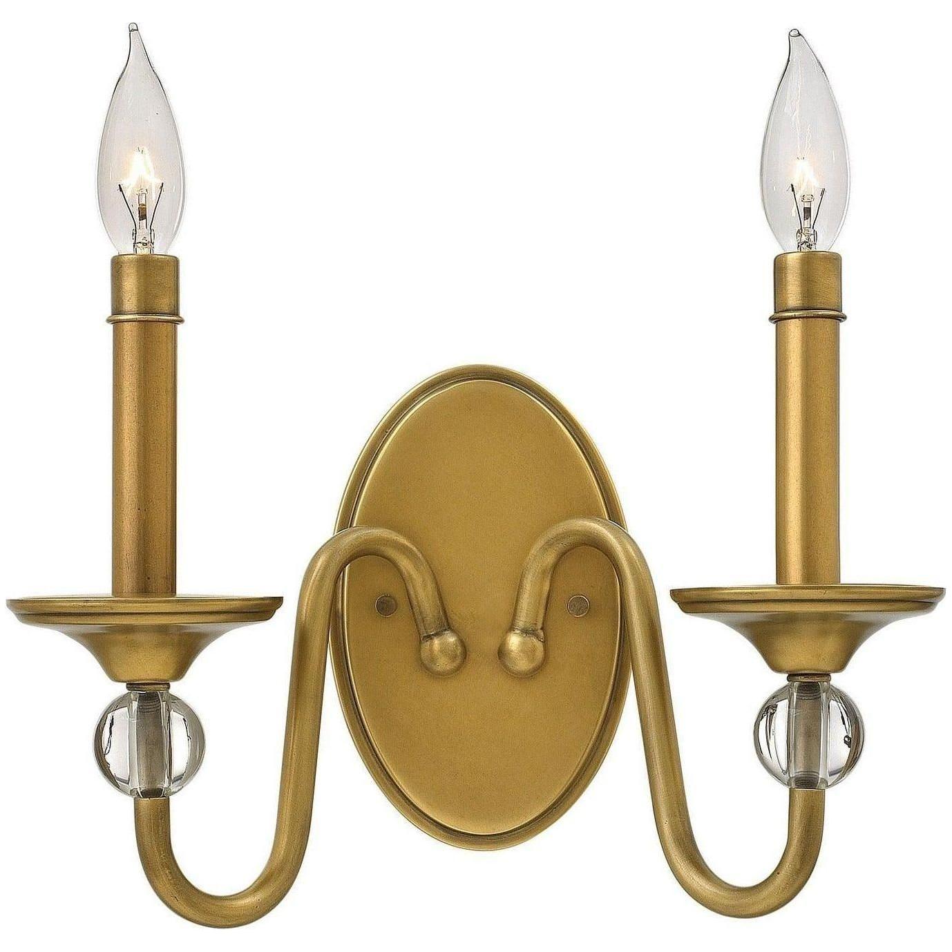 Hinkley Lighting - Eleanor 9-Inch Wall Sconce - 4952HB | Montreal Lighting & Hardware