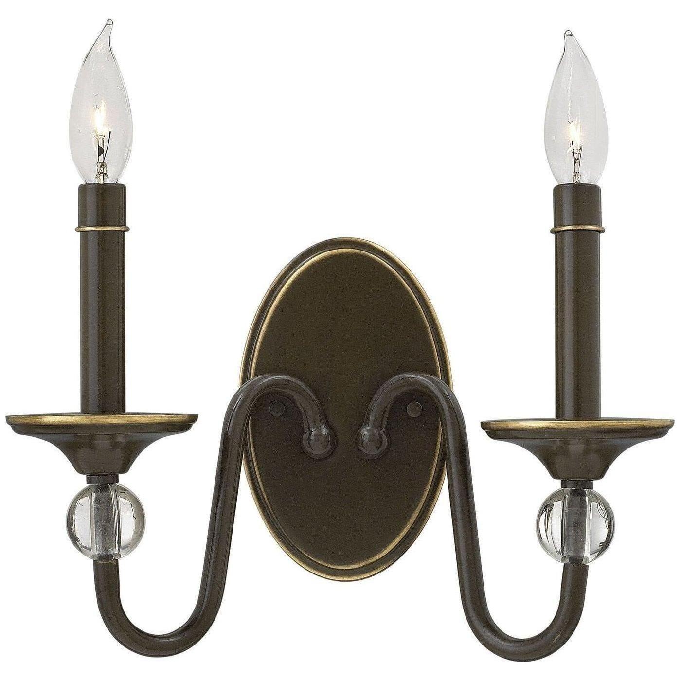Hinkley Lighting - Eleanor 9-Inch Wall Sconce - 4952HB | Montreal Lighting & Hardware