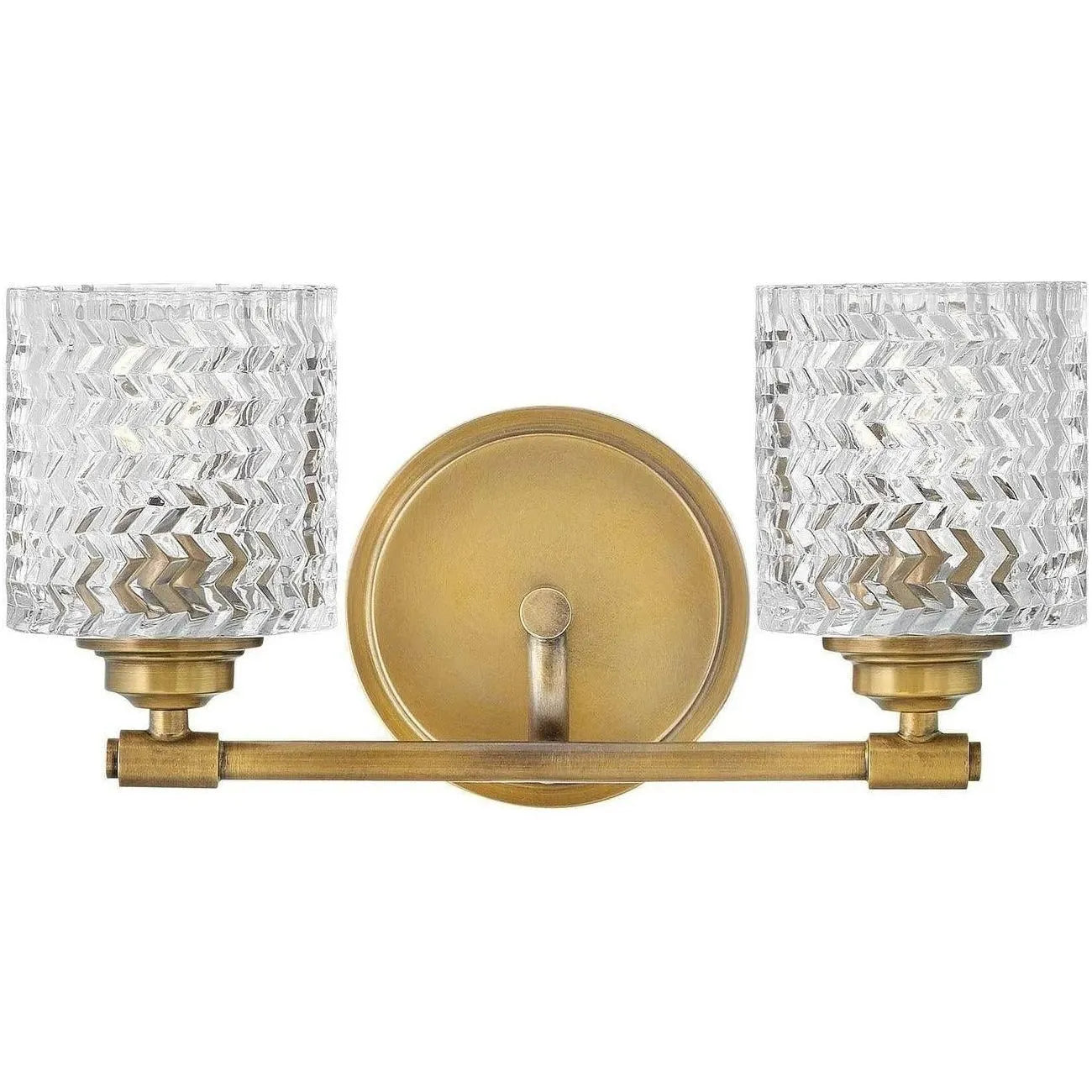 Hinkley Lighting - Elle 14-Inch Two Light Bath - 5042HB | Montreal Lighting & Hardware