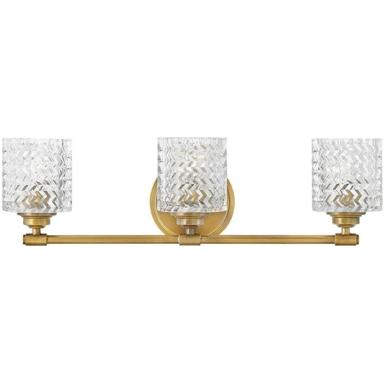 Hinkley Lighting - Elle 24-Inch Three Light Bath - 5043HB | Montreal Lighting & Hardware