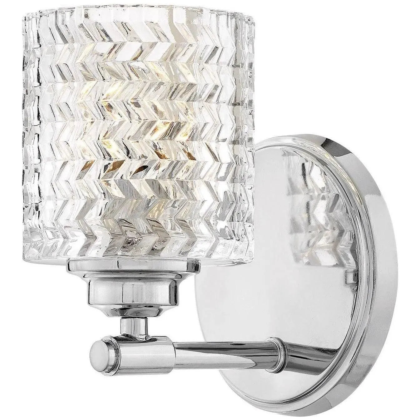 Hinkley Lighting - Elle 8-Inch Single Vanity - 5040CM | Montreal Lighting & Hardware