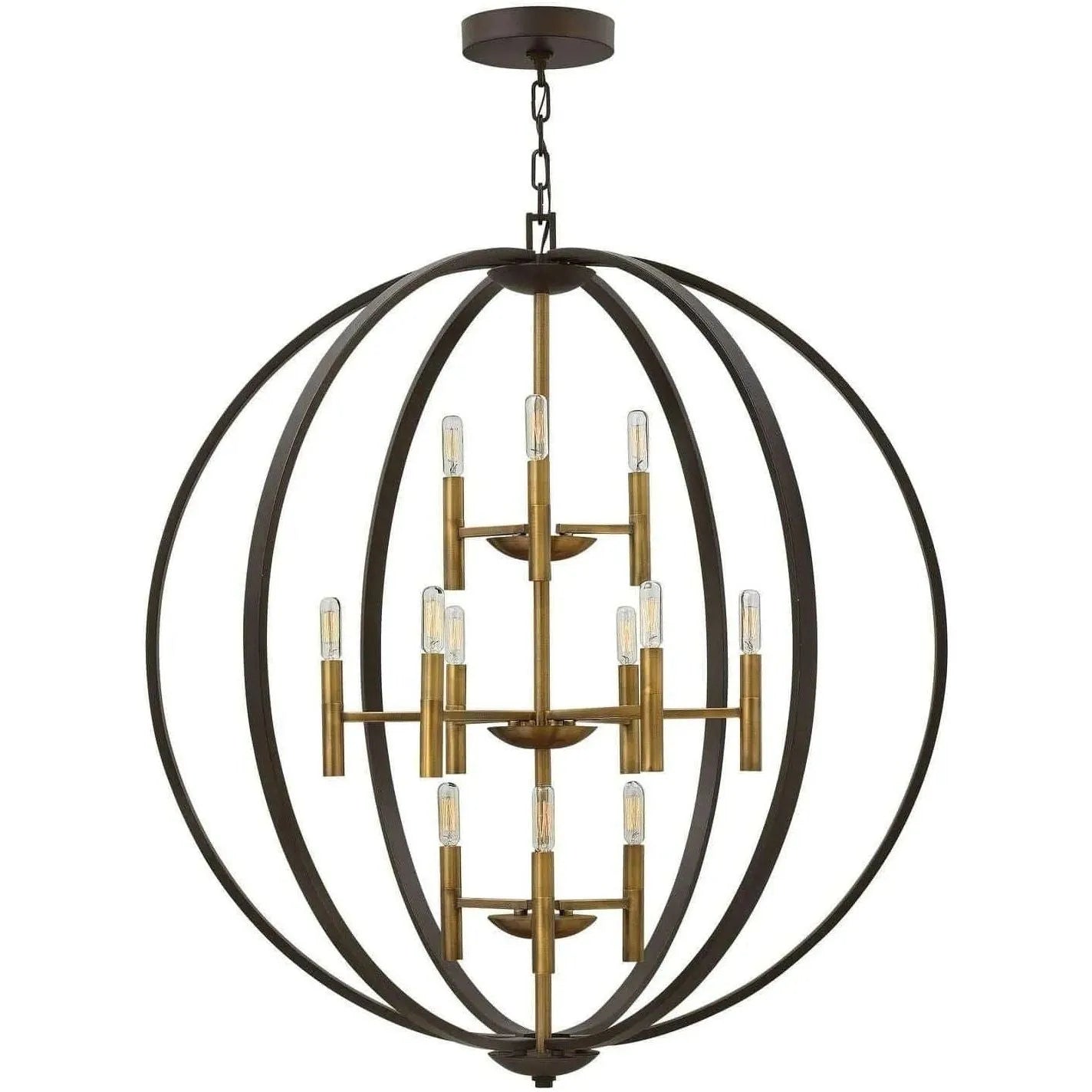 Hinkley Lighting - Euclid 36-Inch Chandelier - 3469SB | Montreal Lighting & Hardware