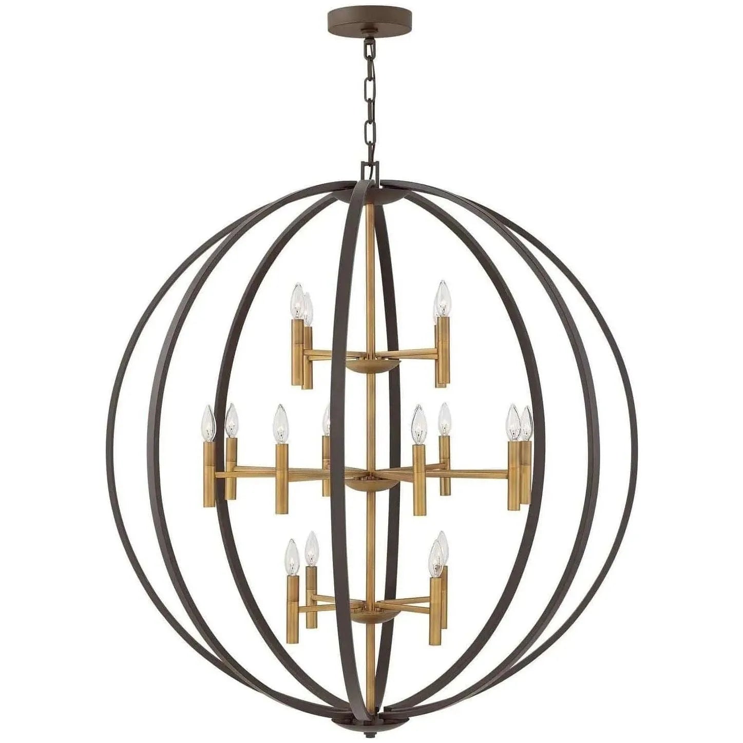 Hinkley Lighting - Euclid 44-Inch Chandelier - 3464SB | Montreal Lighting & Hardware