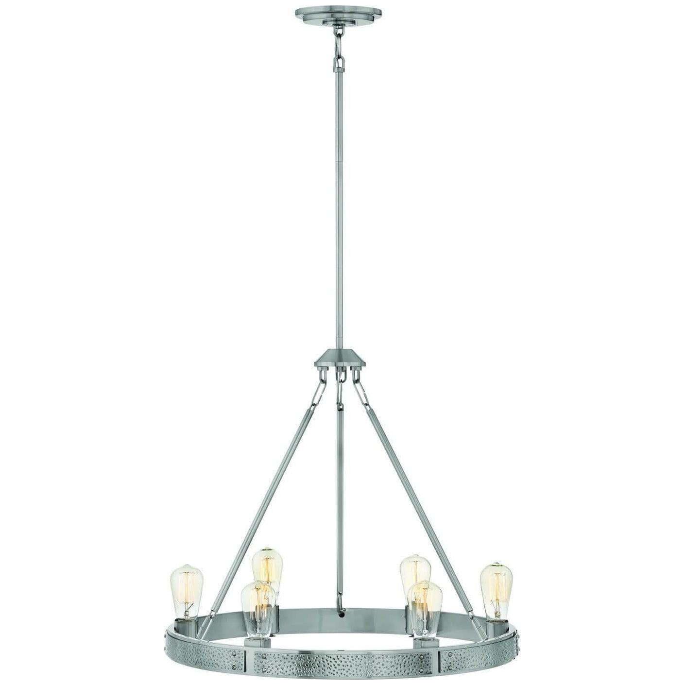 Hinkley Lighting - Everett 24-Inch Chandelier - 4395BN | Montreal Lighting & Hardware