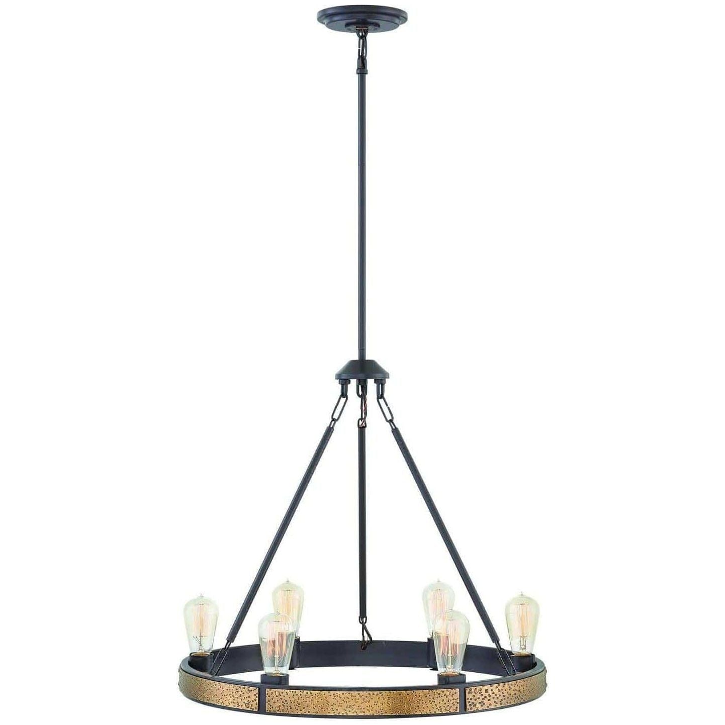 Hinkley Lighting - Everett 24-Inch Chandelier - 4395BZ | Montreal Lighting & Hardware