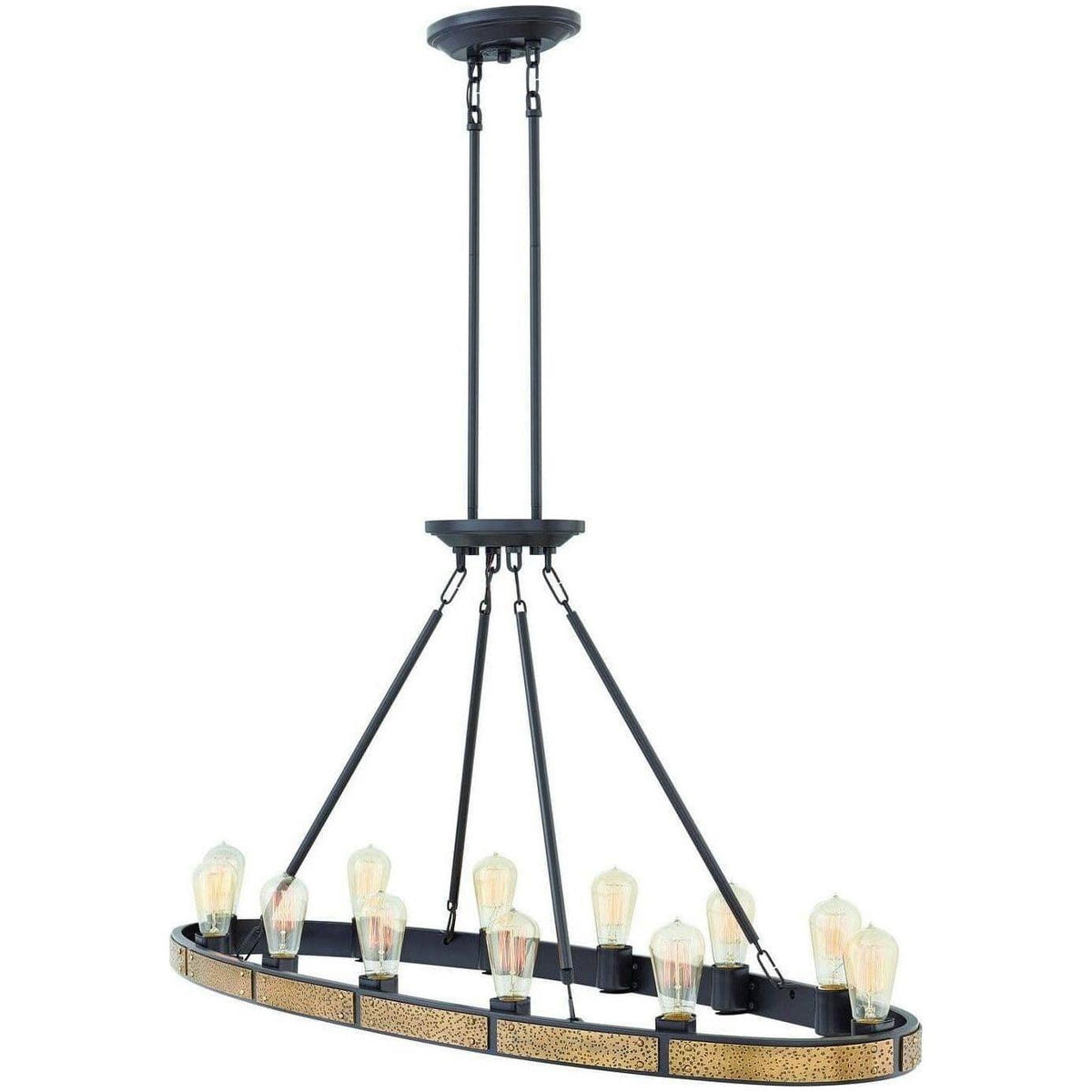 Hinkley Lighting - Everett 48-Inch Linear Suspension - 4396BZ | Montreal Lighting & Hardware
