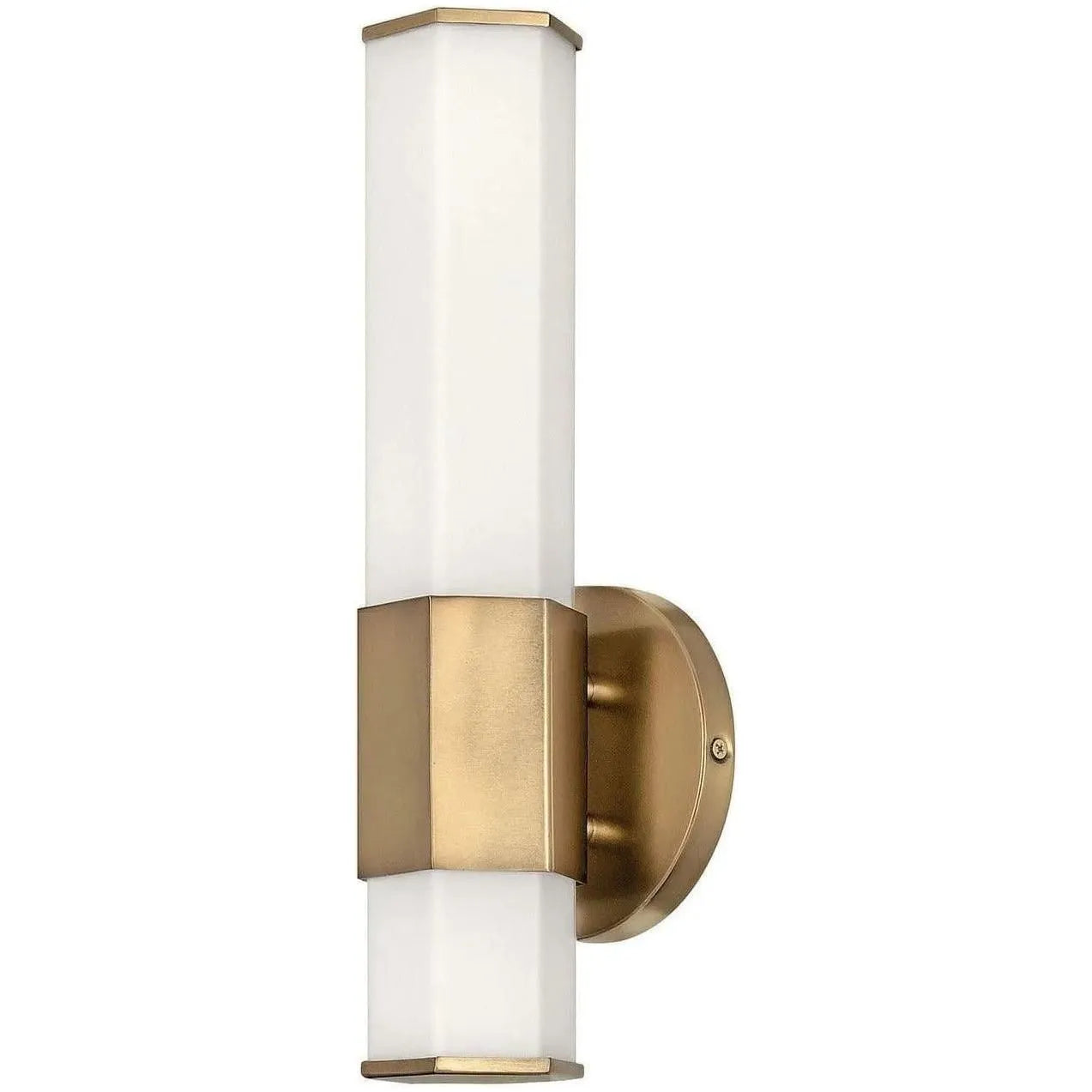 Hinkley Lighting - Facet 14-Inch Single Vanity - 51150HB | Montreal Lighting & Hardware