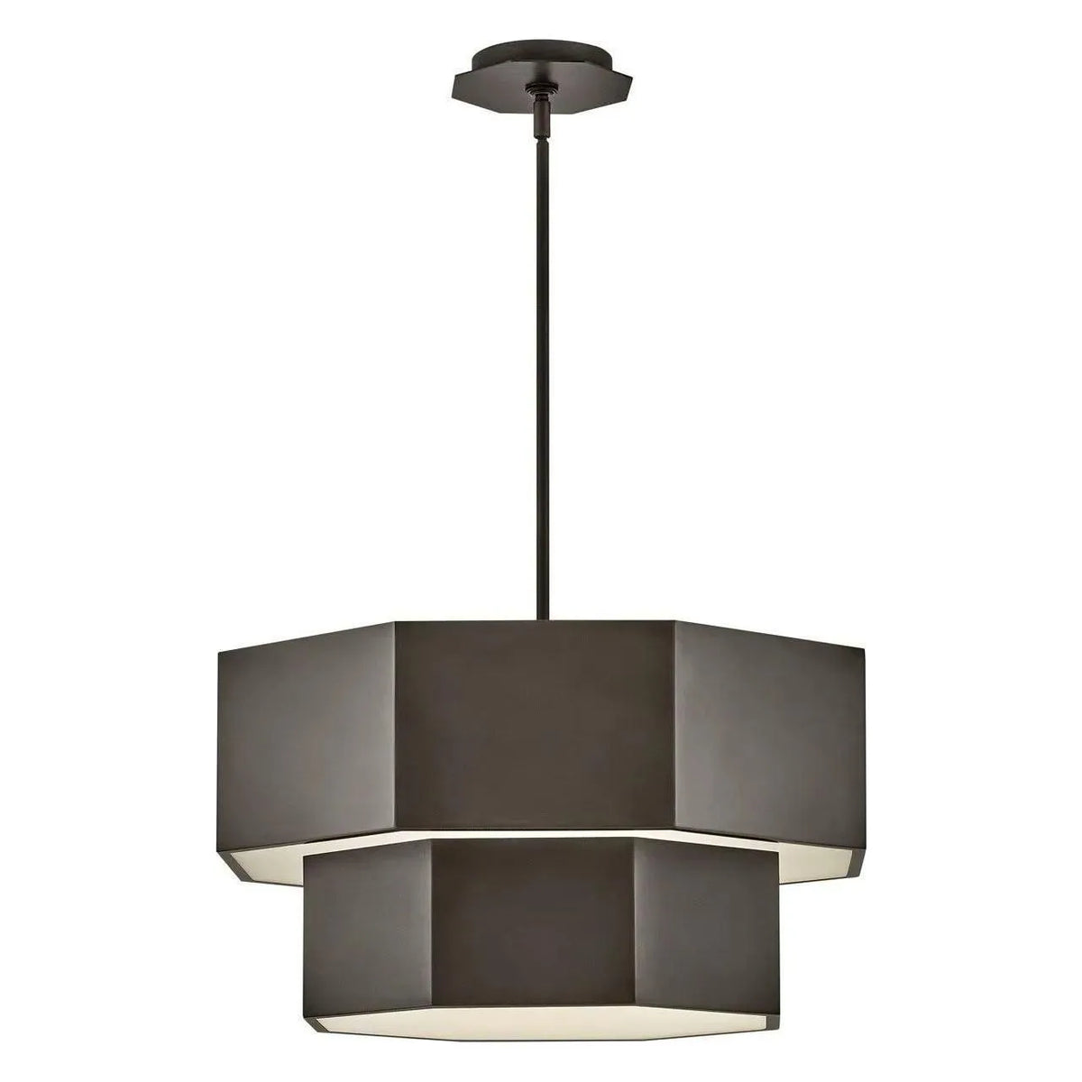 Hinkley Lighting - Facet LED Convertible Chandelier - 46994BX | Montreal Lighting & Hardware