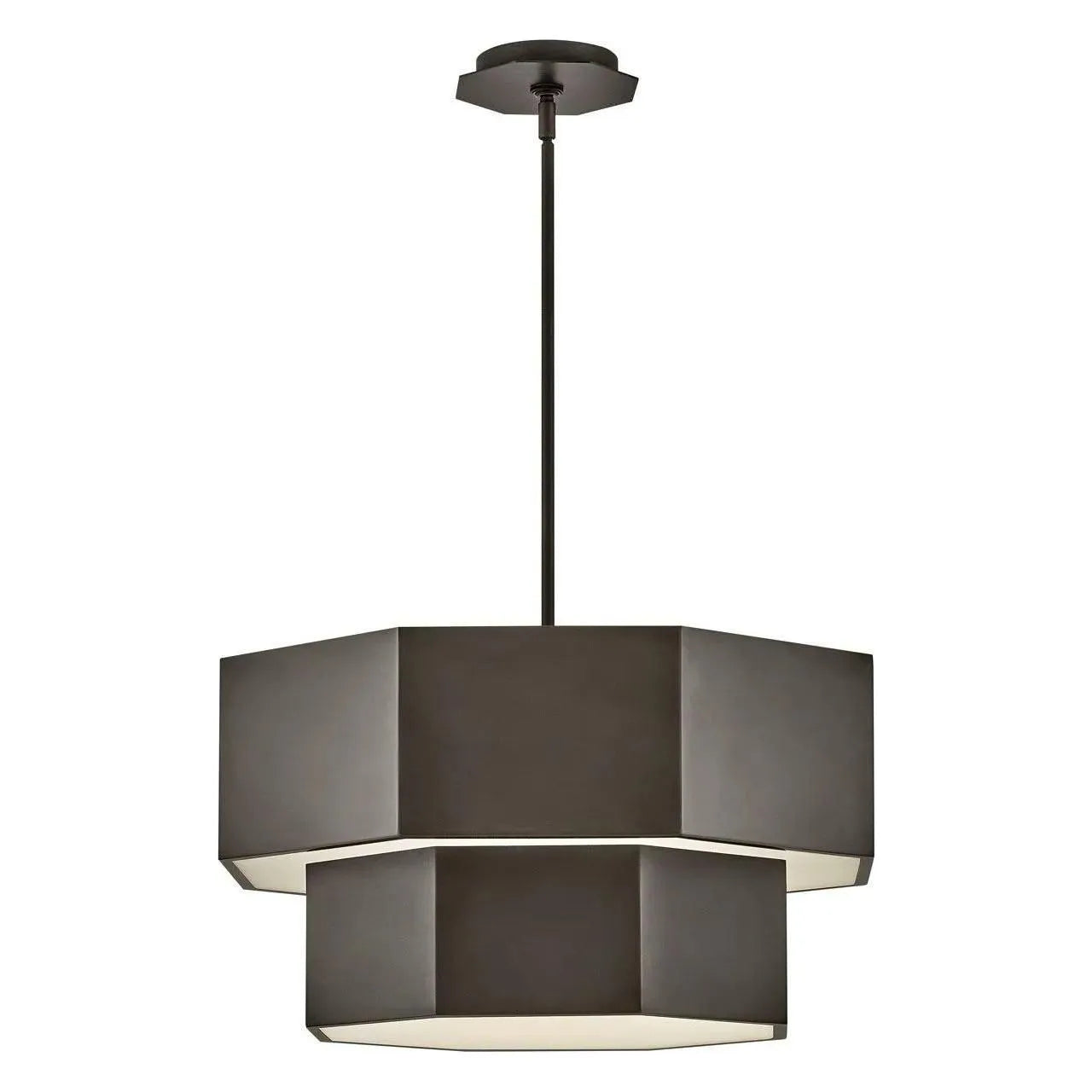Hinkley Lighting - Facet LED Convertible Chandelier - 46994BX | Montreal Lighting & Hardware