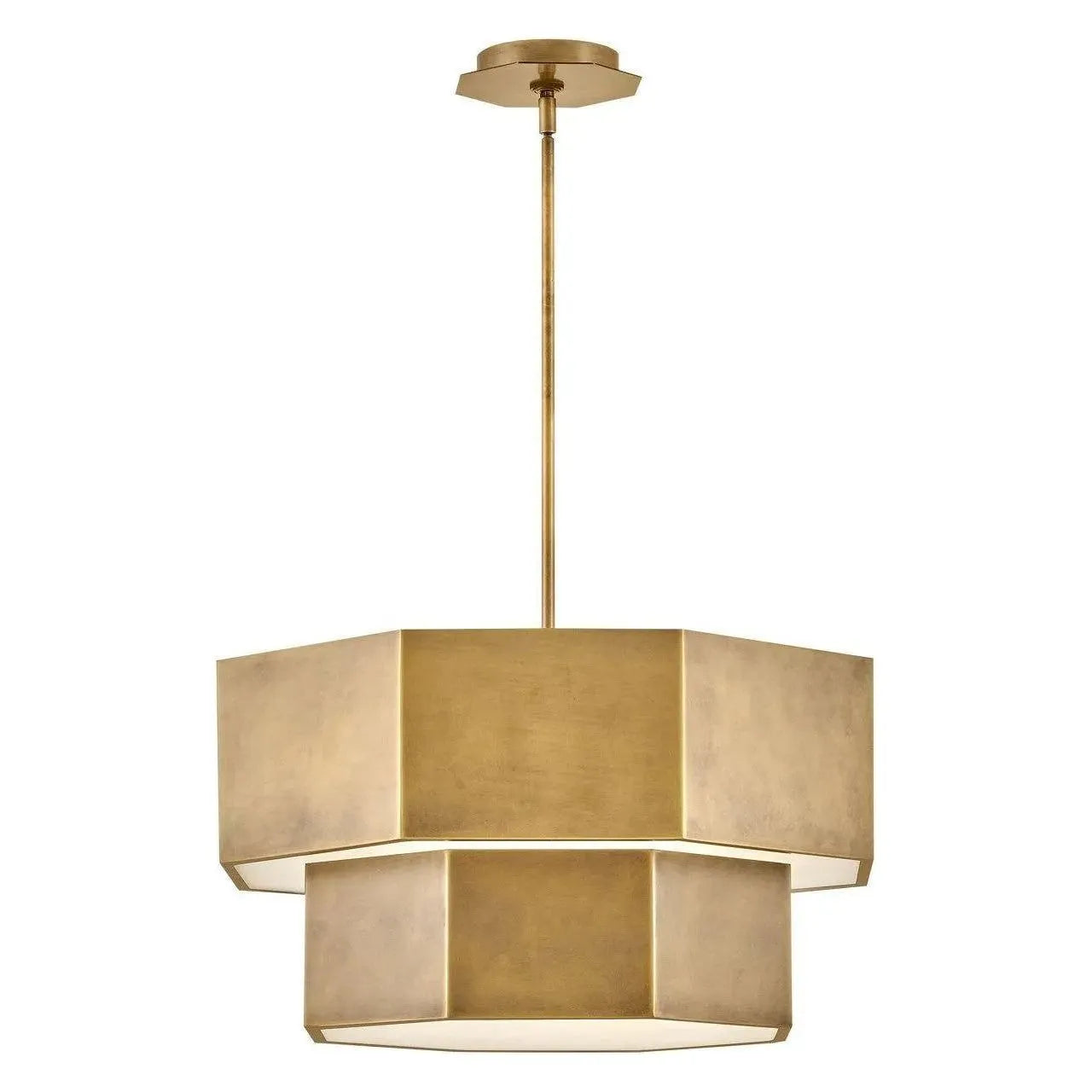 Hinkley Lighting - Facet LED Convertible Chandelier - 46994BX | Montreal Lighting & Hardware