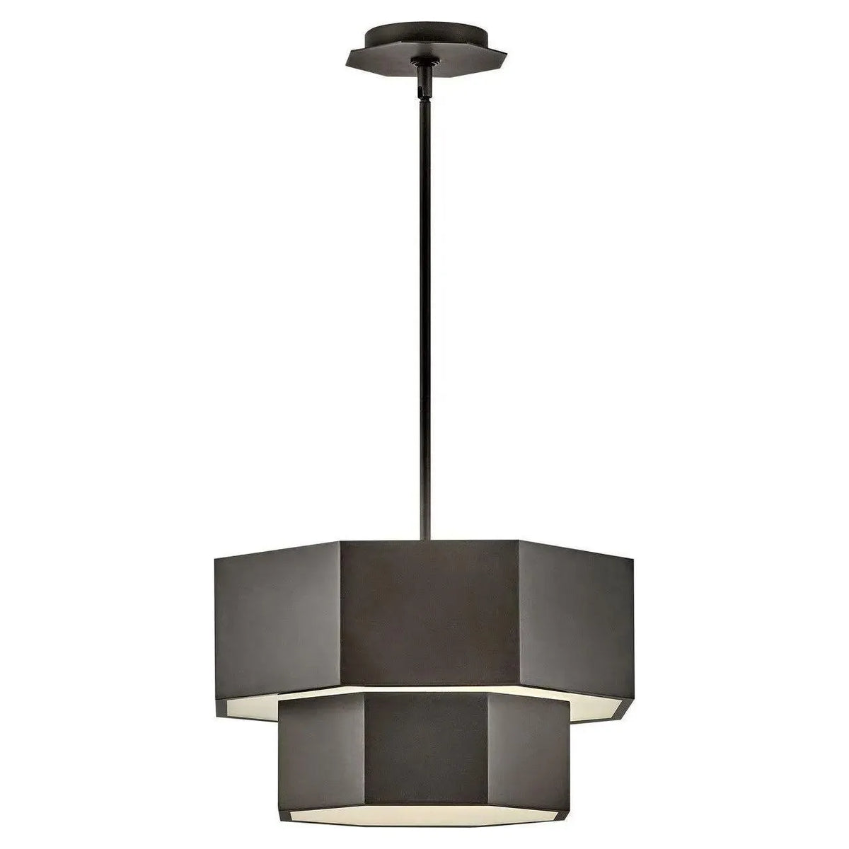Hinkley Lighting - Facet LED Convertible Flush Mount - 46991BX | Montreal Lighting & Hardware