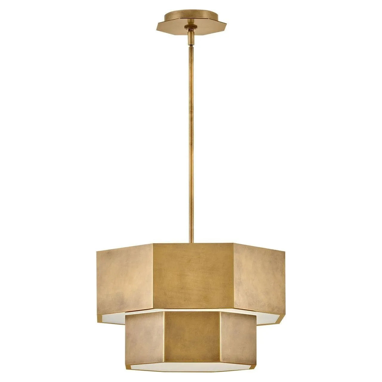 Hinkley Lighting - Facet LED Convertible Flush Mount - 46991HB | Montreal Lighting & Hardware