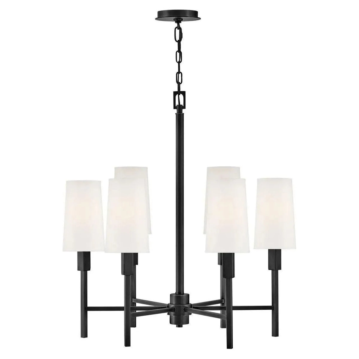 Hinkley Lighting - Fenwick LED Chandelier - 46455BK | Montreal Lighting & Hardware