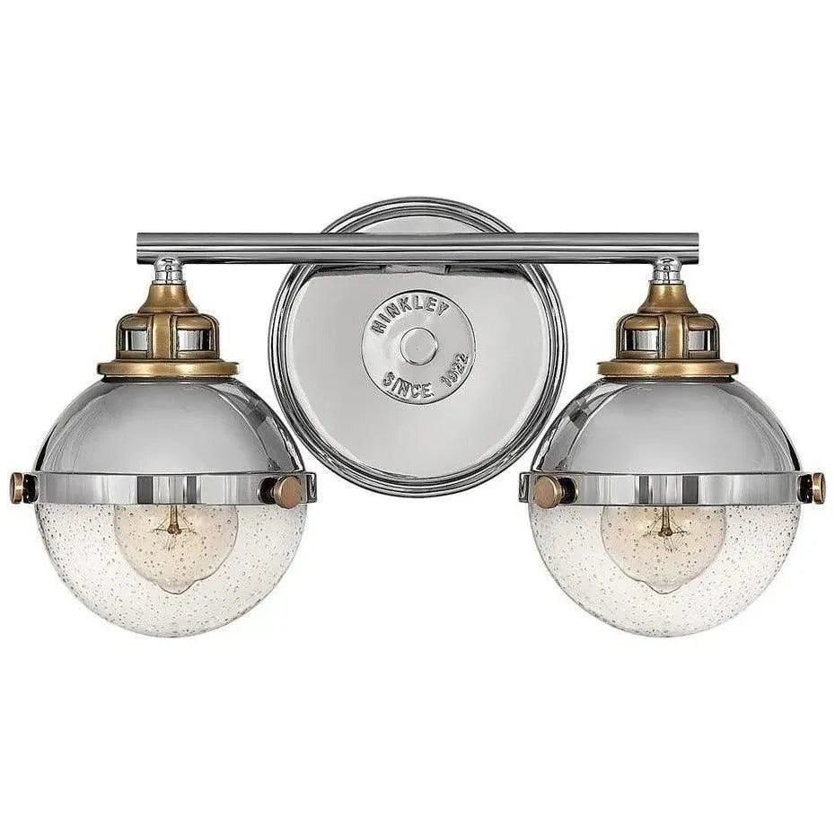 Hinkley Lighting - Fletcher 16-Inch Two Light Bath - 5172PN | Montreal Lighting & Hardware