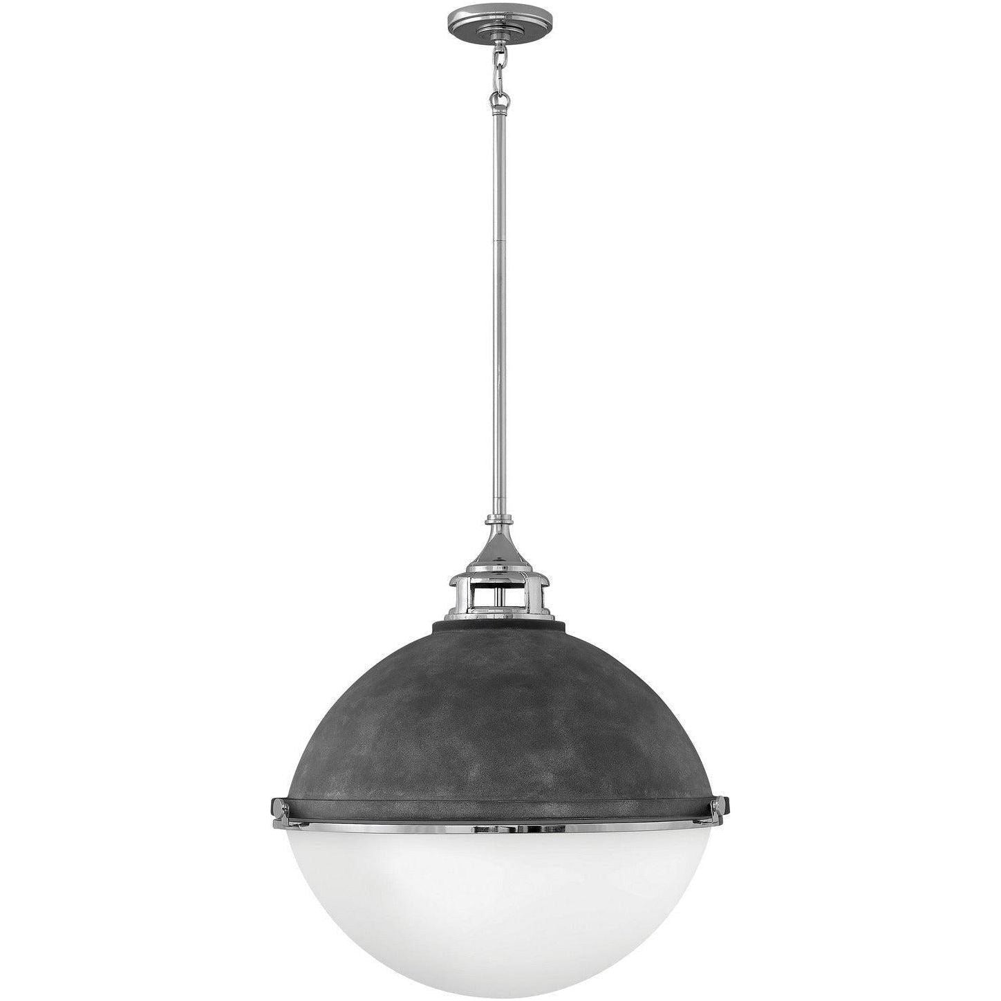 Hinkley Lighting - Fletcher 22-Inch Pendant - 4836DZ-PN | Montreal Lighting & Hardware