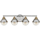 Hinkley Lighting - Fletcher 32-Inch Four Light Bath - 5174PN | Montreal Lighting & Hardware